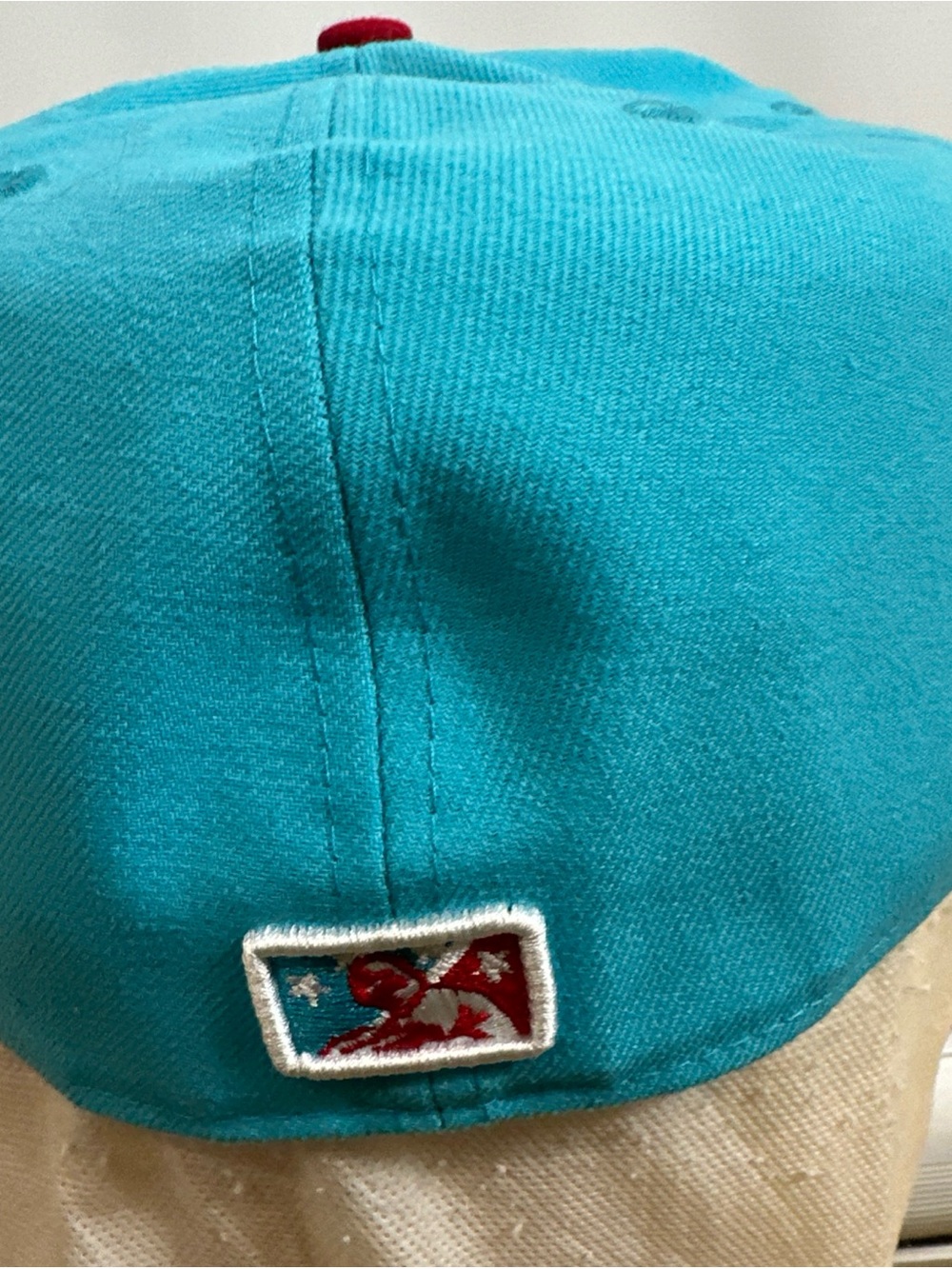 New Era 59Fifty Clearwater Threshers "Beach Dog" MiLB Club Fitted Hat Size 8 - Picture 5 of 8